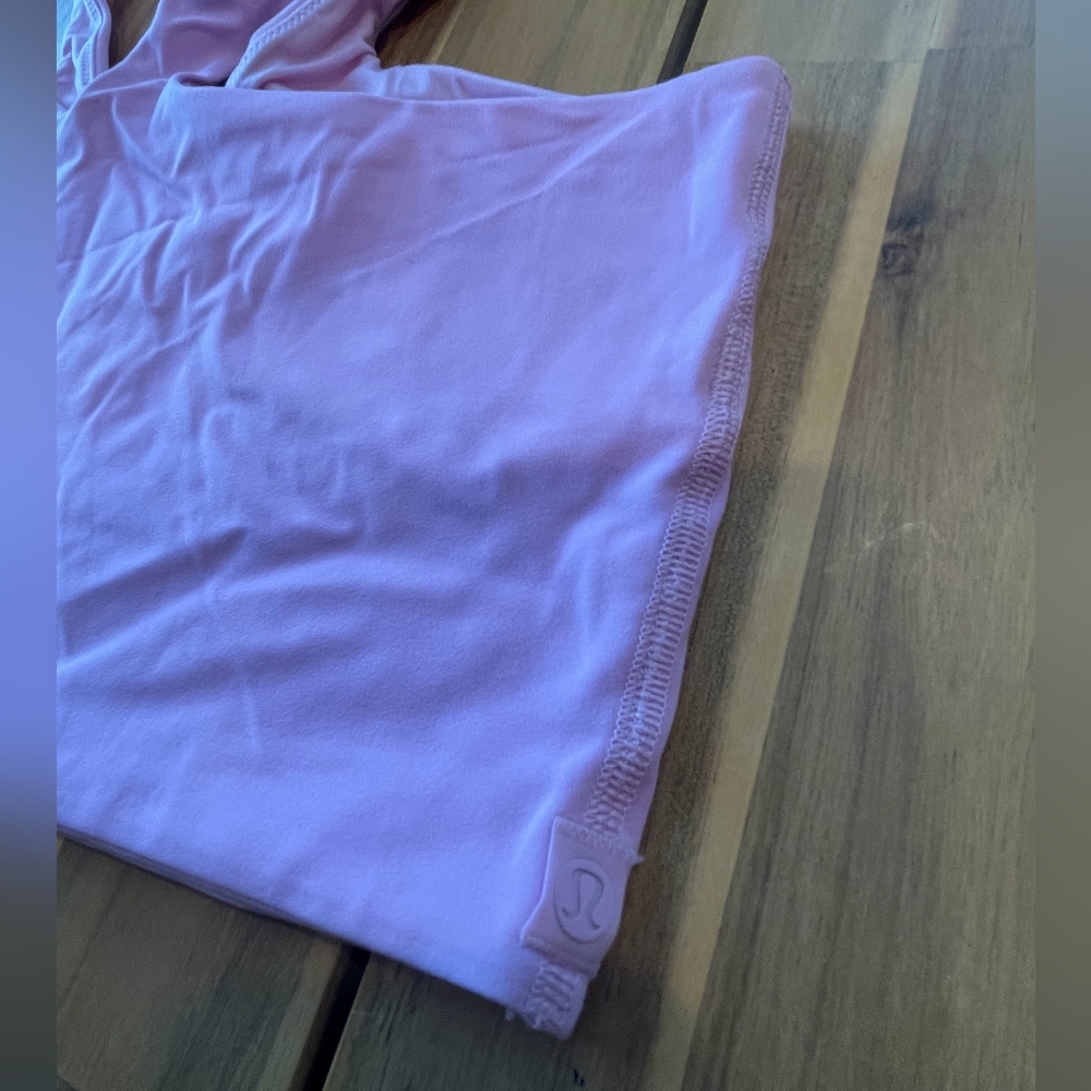 Lululemon Athletica Womens Pink Buttery Soft Cropped Tank Top Size Small/medium - Picture 3 of 4